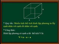 Cách tính thể tích khối lập phương​ và bài tập ứng dụng