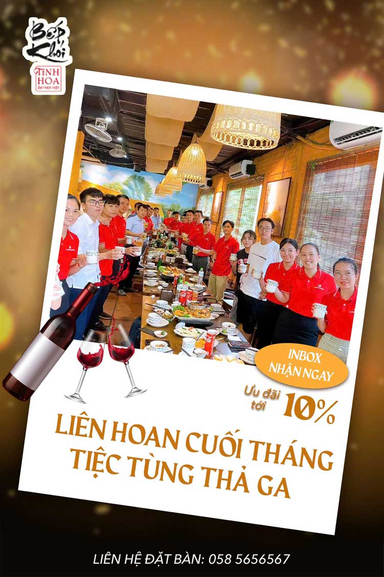 quán ăn tổ chức sinh nhật 