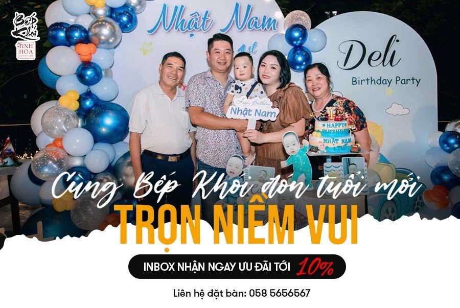 Nhà hàng tổ chức sinh nhật tại Hà nội