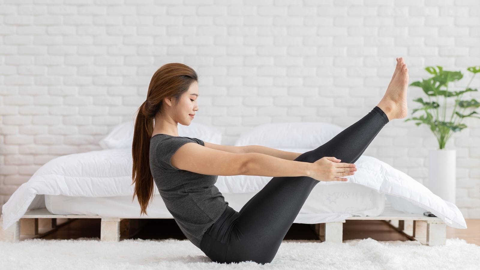 bài tập giảm mỡ bụng trước khi ngủ