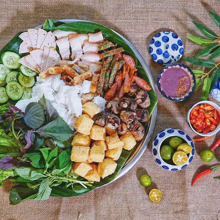 Bún đậu mắm tôm Hà Nội