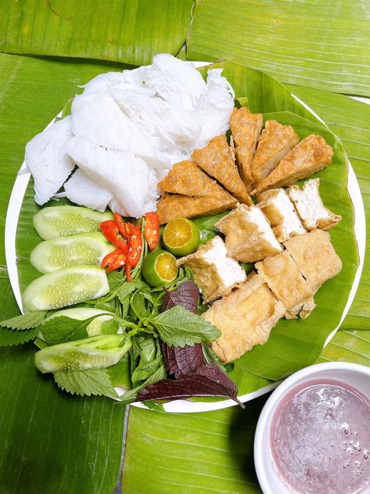 Bún đậu mắm tôm Hà Nội