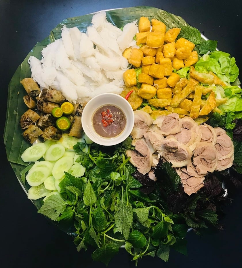 Bún đậu mắm tôm Hà Nội