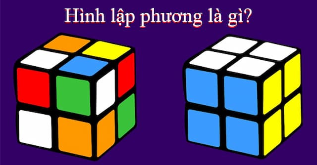 Thể tích khối lập phương​