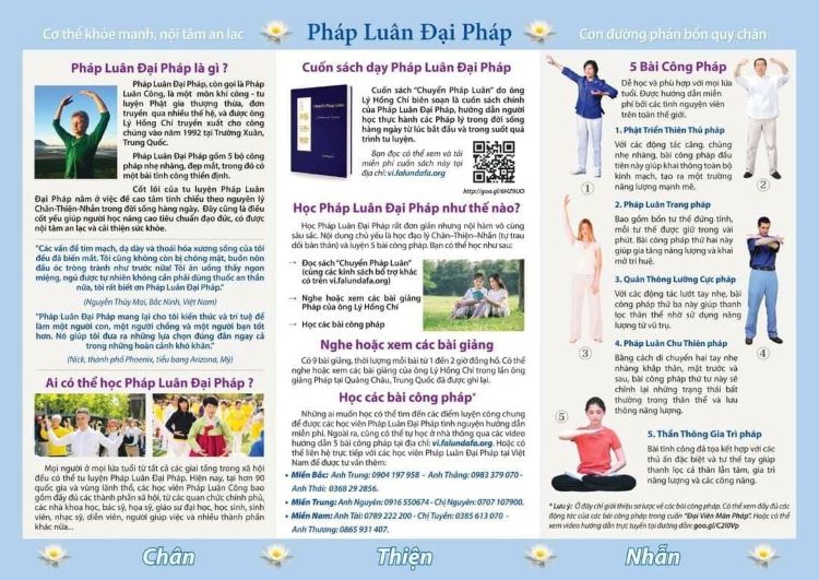 5 bài tập pháp luân công