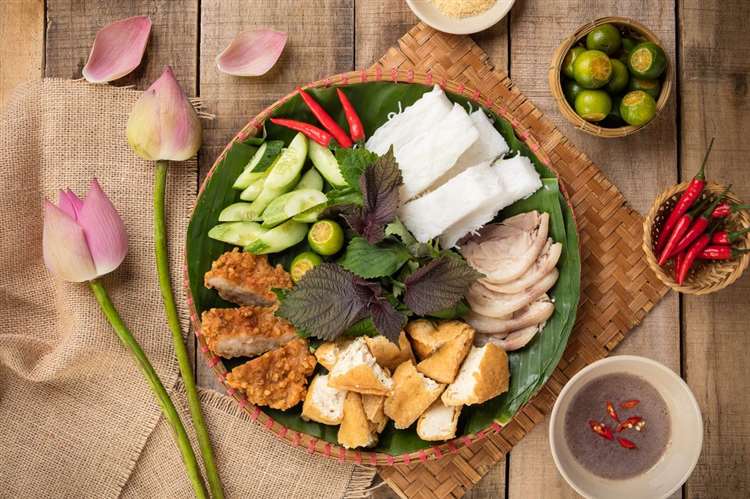 bún đậu mắm tôm hà nội