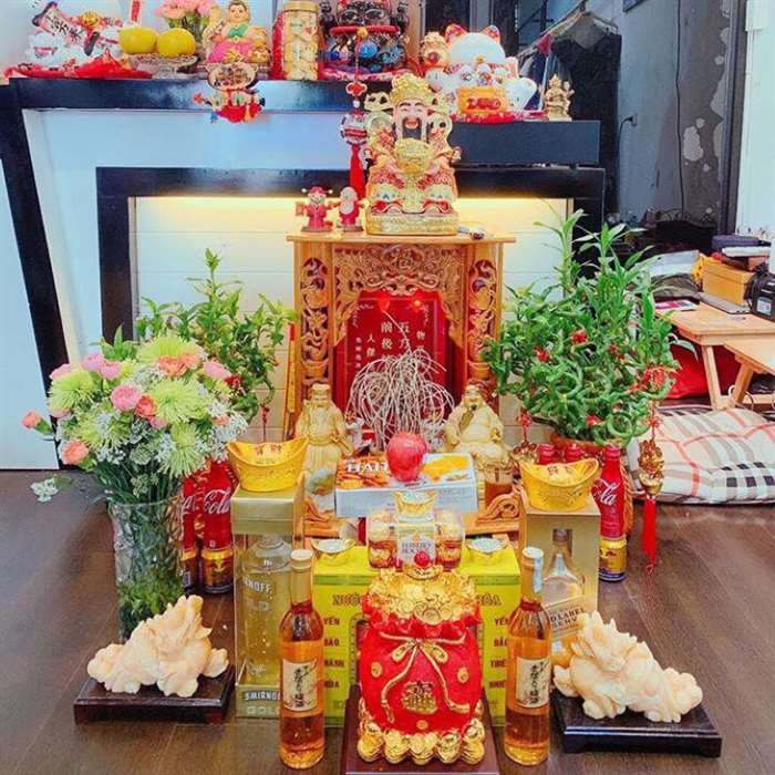Cách bố trí bàn thờ ông địa