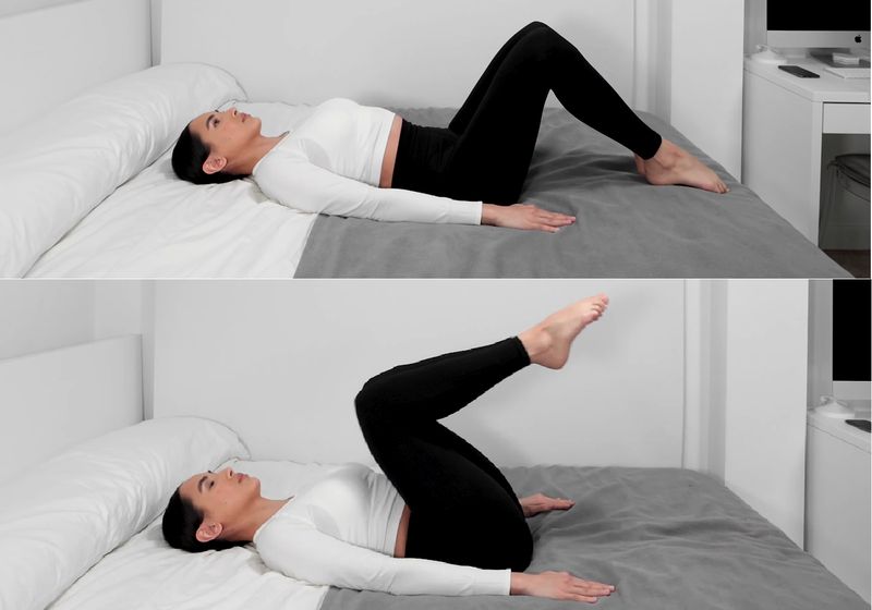 Bài tập giảm mỡ bụng trước khi ngủ